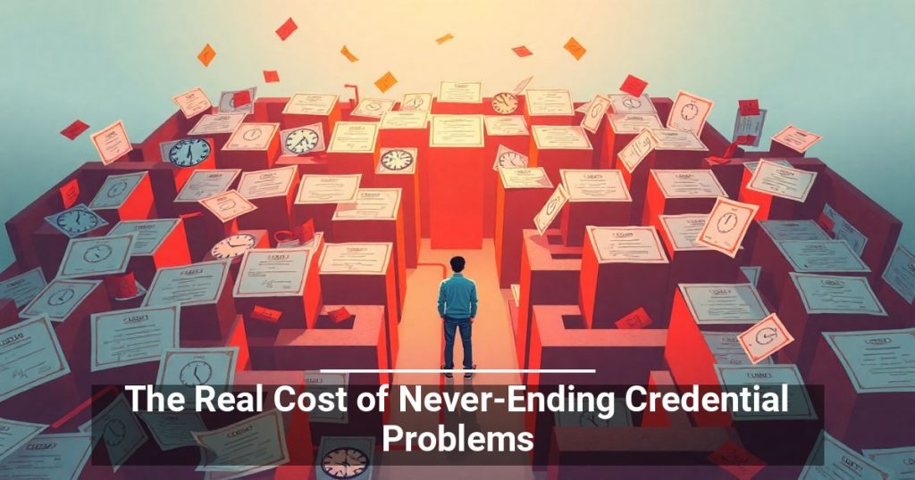 The Real Cost of Never-Ending Credential Problems