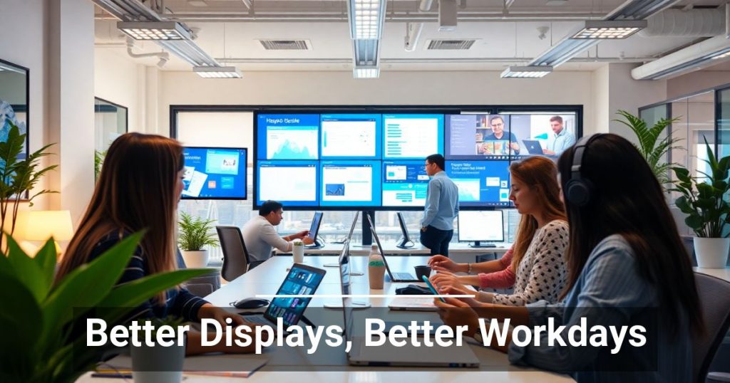 Better Displays, Better Workdays