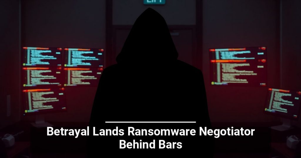 Betrayal Lands Ransomware Negotiator Behind Bars