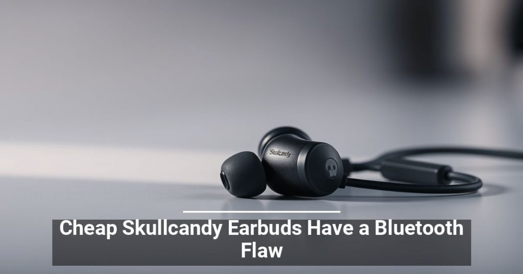 Cheap Skullcandy Earbuds Have a Bluetooth Flaw